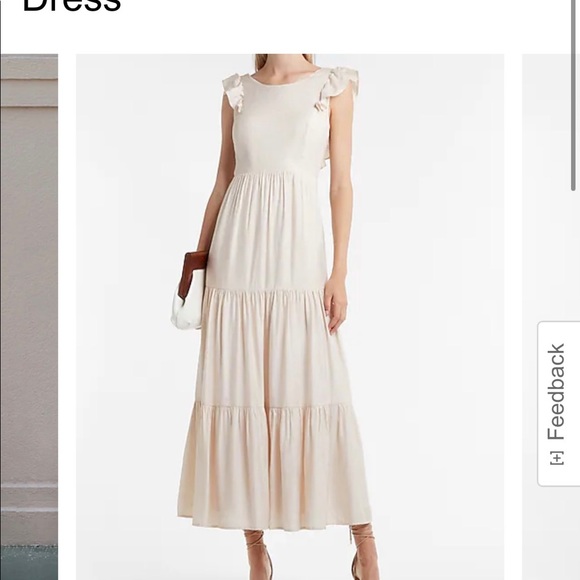 Tiered Ruffle Cutout Back Maxi Dress - Picture 11 of 13